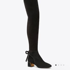GIGI OVER-THE-KNEE ANKLE-TIE BOOT